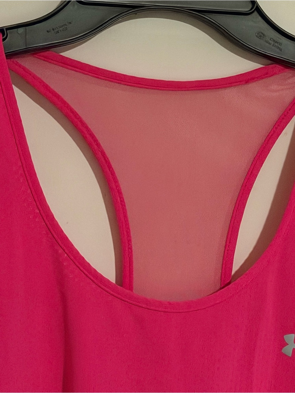 LG Hot Pink Racerback Performance Tank Top - Picture 4 of 7